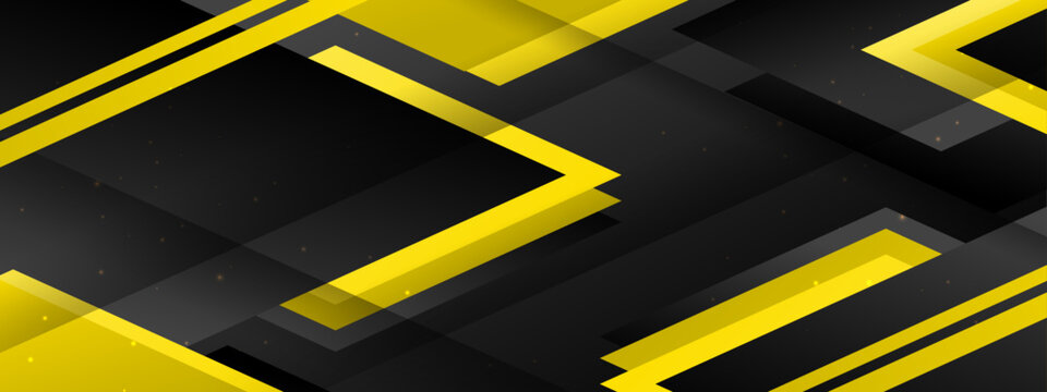 black and yellow gradient abstract background for digital design projects, technological presentations, and professional business branding