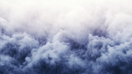 Obraz premium Abstract Blue and White Cloudscape
