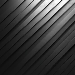 Obraz premium Minimalist Abstract Design with Overlapping Diagonal Lines on Black Background
