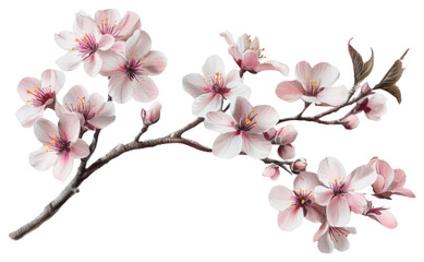 PNG Beautiful sakura flowers blossom plant cherry blossom.