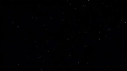  Darkness speckled with distant stars a cosmic glitch in the night