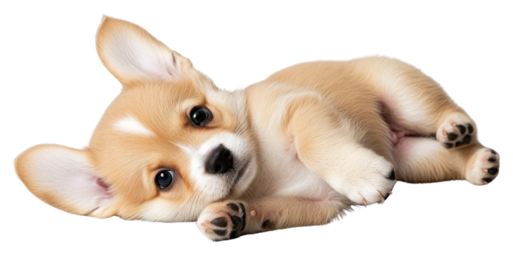 PNG Baby dog animal canine mammal.