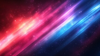 Obraz premium Futuristic Abstract Blue Purple Gradient Lines Background Design