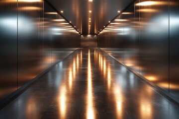 brushed aluminum texture sleek surface polished reflective minimalism