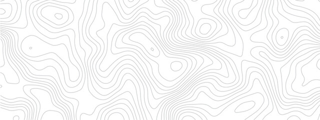 Topographic Design Pattern with Seamless Lines Representing Area Spaces and Grid Layouts on a Modern Geometric Map
