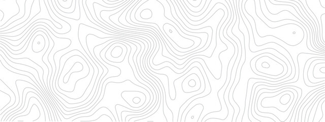 Topographic Design Pattern with Seamless Lines Representing Area Spaces and Grid Layouts on a Modern Geometric Map
