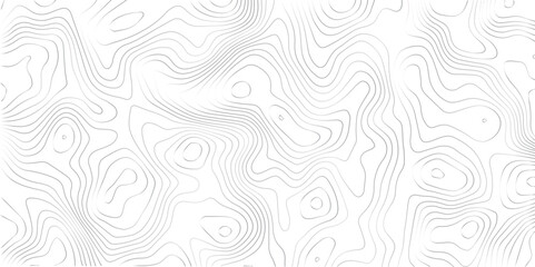 Seamless Grid Pattern Combining Topography, Technology Lines, and Discovery Areas Represented in Geometric Styles
