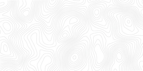 Modern Geometric Map Design Incorporating Topographical Lines, Sea Maps, and Mounted Area Spaces for a Clean White Background
