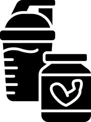 Protein shake icon