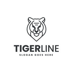 Tiger Line Art Logo