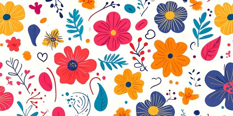 abstract floral background