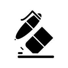 Eraser icon design template