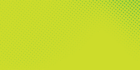 Dots halftone yellow green color pattern gradient texture background vector illustration modern abstract simple