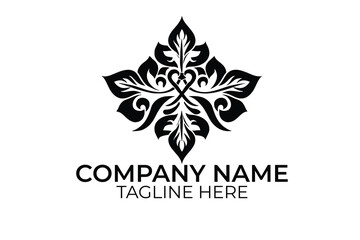 Obraz premium abstract flower logo