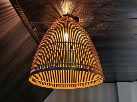 Beautiful light on the ceiling 