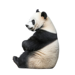 Fototapeta premium A cute panda, an endangered animal