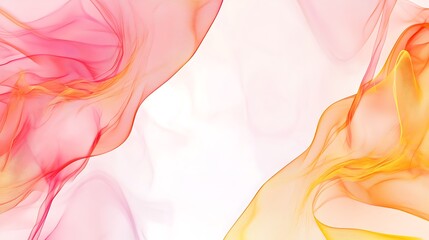 Fototapeta premium Abstract pink orange smoke swirls
