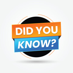 Did you Know Design Concept
