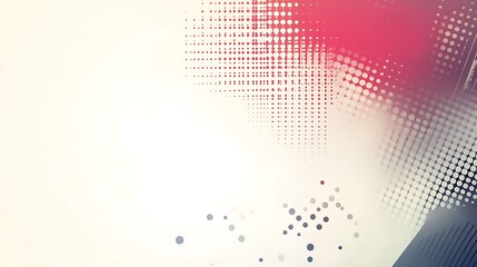 Obraz premium Abstract red and white design