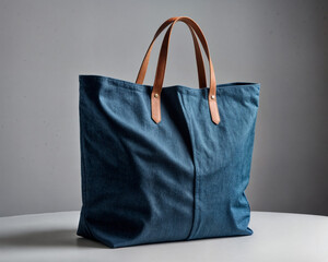 blue shopping bag