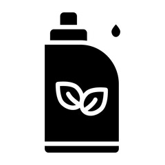 Eco-Friendly Detergent Glyph icons