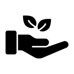 Sustainable Agriculture Glyph icons