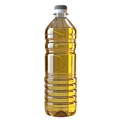 oil in plastic bottle 3d rendering