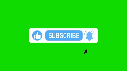 subscribe and bell icon illustration.