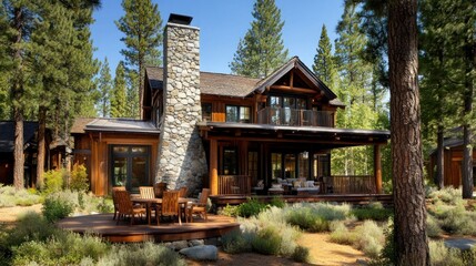 Rustic Luxury Lakefront Cabin in the Woods