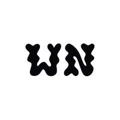 wn, wn logo, wn icon, wn symbol, wn monogram, wn lettermark, wn logomark, wn letter logo, wn clothing logo, nw logo, nw icon, nw monogram, Nfl logo, Baseball logo, Football logo, Heart logo, Real esta