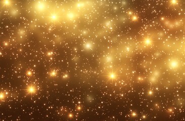 Golden sparkle galaxy backdrop, website design