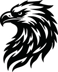 Body Builder Character with Eagle Head