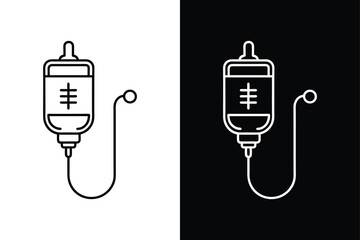 Clean IV Pump Icon Silhouettes for Professional Graphics. iv pump, disease, patient, hospital, medicine, pump
