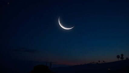 moon and stars