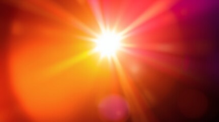 Obraz premium Bright sunlight radiates warmth and energy during a peaceful afternoon in a serene outdoor setting