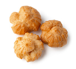 Delicious homemade pastries arranged on a white surface ideal for dessert lovers seeking sweet treats