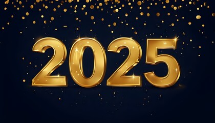 Fototapeta premium 2025 new year concept 