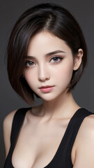 Obraz premium woman, business, businesswoman, beauty, smiling, smile, suit, person, people, face, blonde, office, success, lady, professional, closeup, manager, blond, looking, corporate, confident, executive, one,