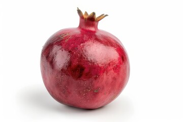 Pomegranate isolated on white background. Clipping path included.
