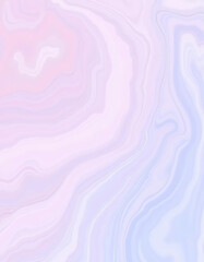 Obraz premium Pastel Marble Swirl Abstract Background in Soft Tones