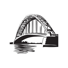 bridge over the river