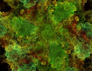 Imaginatory fractal abstract background Image