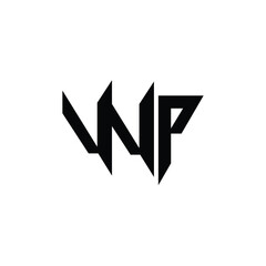 WP monogram logo design letter text name symbol monochrome logotype alphabet character simple logo