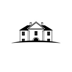 Elegant Classic House: Real Estate, Luxury Home, Residential Property, Mansion, Architecture Design