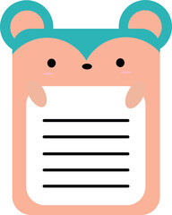 Cute Animal Note Set