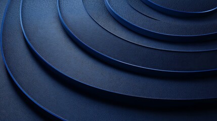 Abstract blue circles. Background is gradient. Use for desktop