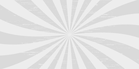 Sunlight retro faded grunge background. dark grey color burst background. Vector illustration. Sun beam ray background. Old speckled paper with particles of debris. vintage style.