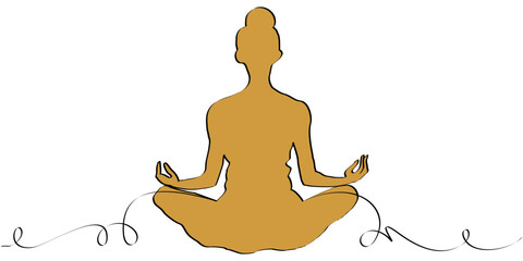 buddha silhouette vector design for vesak day