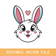 Rabbit silhouette  vector design big pack of rabbit illustration and icon
