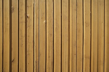 Naklejka premium Vertical yellow metal corrugated texture.
